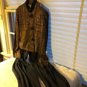 vintage-ish from 1995; worn only once; Holiday shine! Jessica Howard, size 16